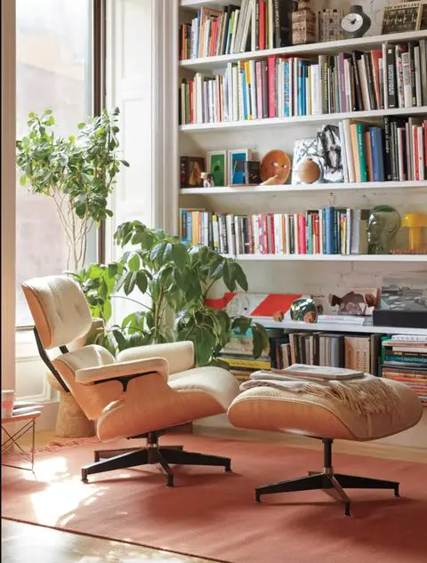 scandinavian inspired Eames Lounge chair